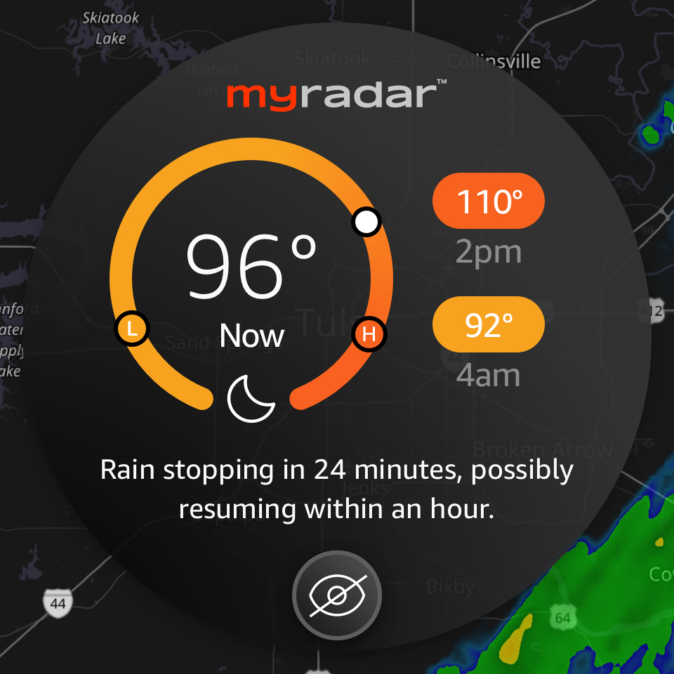 MyRadar Landing